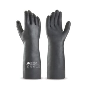 Guante largo de neopreno color negro