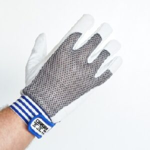 Guante ventilado de piel flor vacuno y polifoam talla 8/M