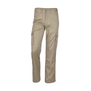 Pantalon largo multibolsillo beig Chicago talla 40