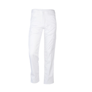 Pantalon largo multibolsillo blanco Chicago talla 46