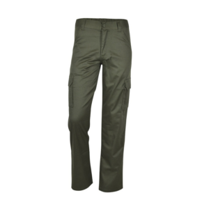 Pantalon largo multibolsillo verde caza Detroit talla 50