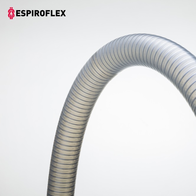 Manguera alimentaria PVC Transmetal PU diametro 125 mm.