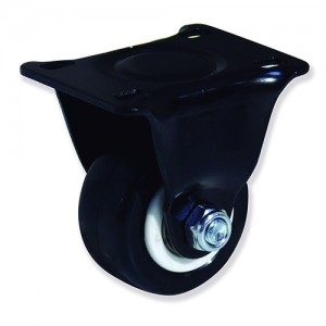 Rueda fija poliuretano Gayner diametro 50 mm. RPF2 050 PPB2 codigo 32-013