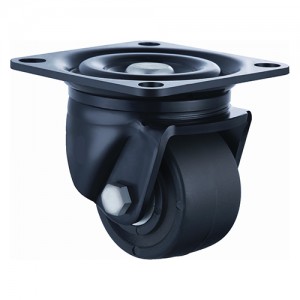 Rueda giratoria poliamida Gayner diametro 50 mm. LPG5 050 NVB5 codigo 40-170/02