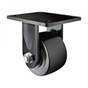 Rueda fija poliamida Gayner diametro 75 mm. LPF5 075 NVB5 codigo 40-173