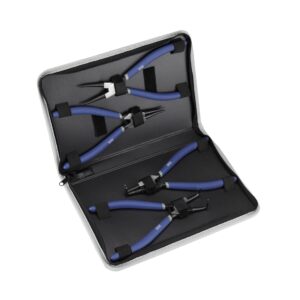 Juego de 4 alicates seeger 220 mm. en caja de plastico Alyco codigo 101222 - Imagen 1