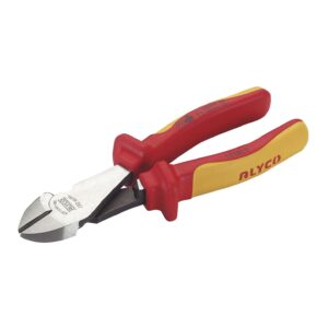 Alicate corte diagonal reforzado aislado VDE 180 mm. Alyco codigo 101825