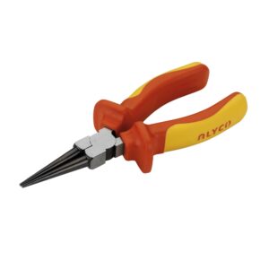 Alicate bocas semiredondas aislado VDE 160 mm. Alyco codigo 101830