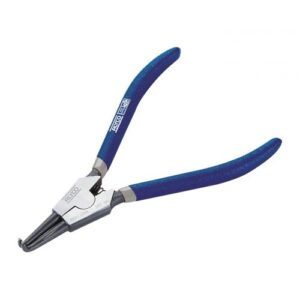 Alicate seeger exteriores bocas curvas 140 mm. Alyco codigo 106206