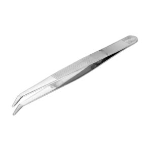 Pinza de precision puntas curvas 120 mm. Alyco codigo 113144