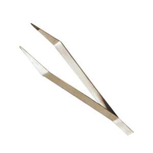 Pinza precision boca curva 200 mm. titanio Alyco codigo 125264
