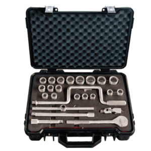 Juego de llaves de vaso 1/2" 24 piezas inoxidable Alyco codigo 126670 - Imagen 1