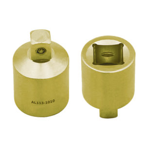 Adaptador 1/4" hembra 3/8" macho antichispa Al-Br Alyco codigo 127381