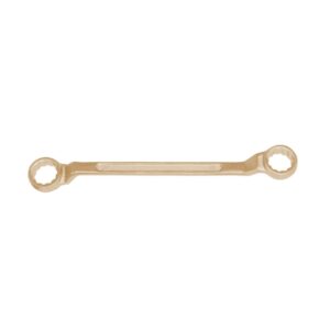 Llave de estrella acodada 10x11 mm. antichispa Cu-Be Alyco codigo 128182