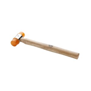Martillo bocas PVC mango madera 40 mm. Alyco Orange codigo 170178