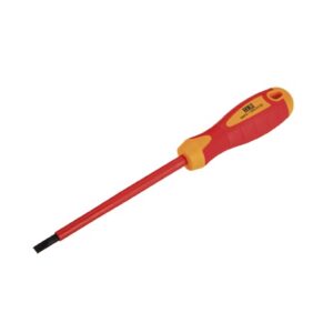 Destornillador boca plana aislado VDE 4,0x100 mm. Alyco Orange codigo 170384