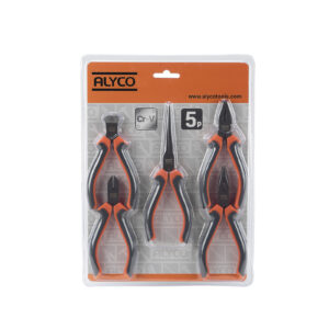 Juego de minialicates de precision 5 piezas en blister Alyco Orange codigo 170529