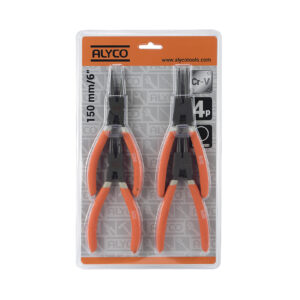 Juego de 4 alicates seeger 140 mm. en blister Alyco Orange codigo 170582