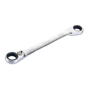 Llave doble estrella acodada carraca reversible 12x13 mm. Alyco codigo 191610