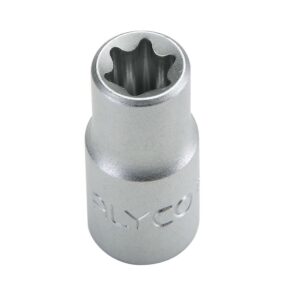 Llave de vaso torx hembra 1/4" E5 Alyco codigo 192115