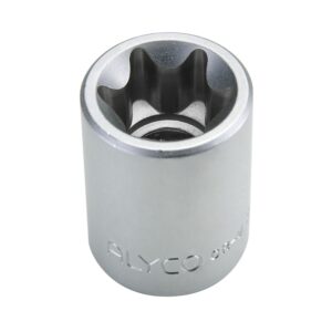Llave de vaso 1/2" torx hembra E18 Alyco codigo 192298