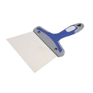 Espatula emplastecer inoxidable mango bimaterial 140 mm. Alyco codigo 196311