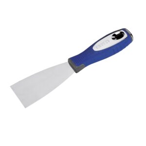 Espatula flexible inoxidable mango bimaterial 100 mm. Alyco codigo 196416