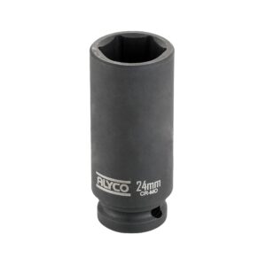 Vaso largo impacto 1/2" 18 mm. Alyco codigo 198254