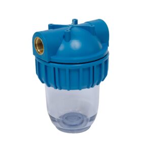 Carcasa filtro de agua 3 piezas 5" rosca 3/4"