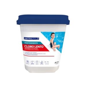 Cloro lento granulado Astralpool 5 Kg. codigo 11405