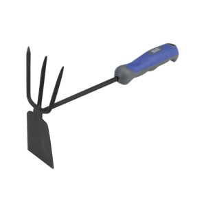 Azada con rastrillo mango bimaterial 325x80x75 mm. Alyco codigo 108560