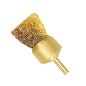 Cepillo de brocha ondulado antichispa cobre 26 mm. Alyco codigo 128884