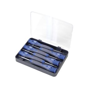 Juego destornilladores precision en caja de plastico 6 piezas Alyco codigo 193465 - Imagen 1