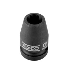 Llave de vaso de impacto 1/2" torx hembra E20 Alyco codigo 198205 - Imagen 1