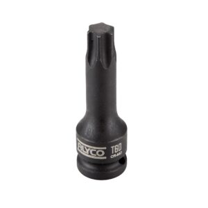 Llave de vaso de impacto 1/2" punta torx T60 Alyco codigo 198316