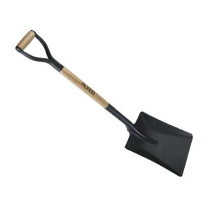 Pala cuadrada mango anilla madera 280x340 mm. Alyco codigo 198615