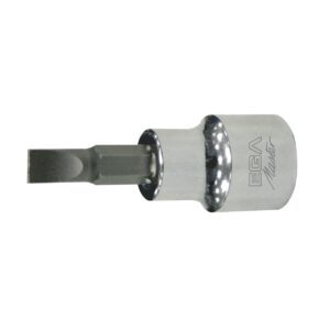 Punta atornilladora con vaso Ega Master punta plana 2x12 mm. codigo 66803