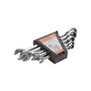 Juego llaves combinadas carraca 5 piezas en soporte 8-19 mm. Alyco Orange codigo 170365 - Imagen 1