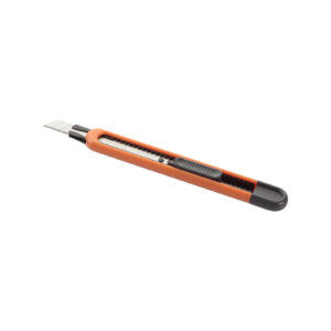 Cutter con guia metalica cuchilla fragmentable 9 mm. Alyco Orange codigo 170808