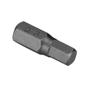 Caja 10 puntas atornilladoras hexagonales 3/8" 8 mm. 30 mm. Alyco codigo 186108