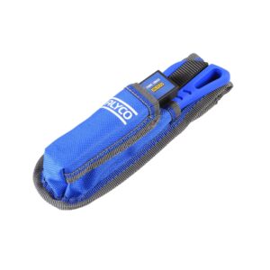 Cutter con 10 cuchillas Sk2H fragmentables en bolsa 18 mm. Alyco codigo 186622