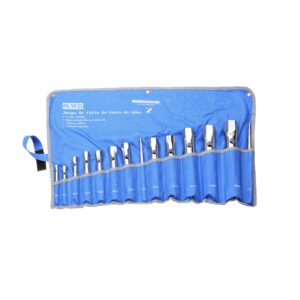 Juego llaves de tubo 14 piezas en bolsa nylon 6x7-30x32 mm. Alyco codigo 191575