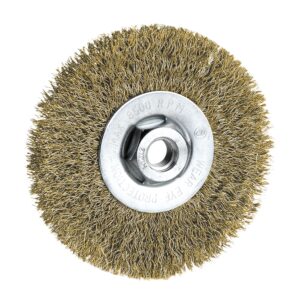 Cepillo metalico circular ondulado 115 mm. Alyco codigo 197650