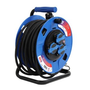 Enrollacables con tapas Tayg 3x1,5 mm². 25 mts. codigo 789601