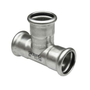 Te igual hembra prensar acero inoxidable A-316L D-42 mm. - Imagen 3