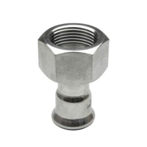 Union hembra prensar acero inoxidable A-316L D-22x1" mm. - Imagen 4