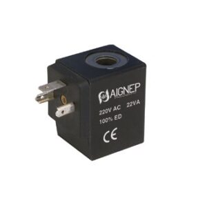 Bobina Aignep 30 mm. 12 V. DC. electrovalvula RSPJ MA 30 12 DC