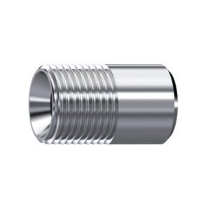 Empalme liso soldable macho cono 60º a/inox. A-316L 1/4" BSP