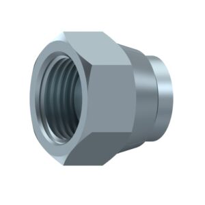 Tapon hidraulico hembra cono 60º acero zincado 1/2" BSP