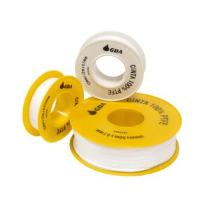 Rollo de teflon en cinta 12 mm. x 0,075 mm. x 12 mts.